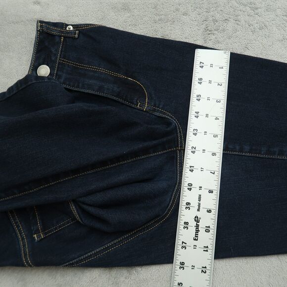 American Eagle Jeans Women's Size 33 Blue High-Rise Skinny Denim 29" Inseam - Picture 7 of 16